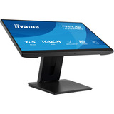 iiyama ProLite T2254MSC-B2AG 21.5" touchscreen monitor Zwart, 100 Hz, HDMI, DisplayPort, Audio, USB, touchscreen