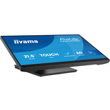 iiyama ProLite T2254MSC-B2AG 21.5" touchscreen monitor Zwart, 100 Hz, HDMI, DisplayPort, Audio, USB, touchscreen
