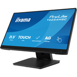 iiyama ProLite T2254MSC-B2AG 21.5" touchscreen monitor Zwart, 100 Hz, HDMI, DisplayPort, Audio, USB, touchscreen