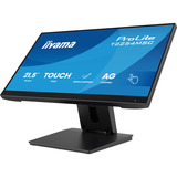 iiyama ProLite T2254MSC-B2AG 21.5" touchscreen monitor Zwart, 100 Hz, HDMI, DisplayPort, Audio, USB, touchscreen
