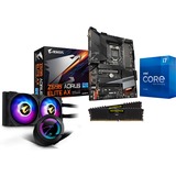 ALTERNATE Upgrade Kit AORUS Z590 ELITE AX / Intel Core i7-11700K / 16 GB Moederbord, CPU, Geheugen, CPU koeler