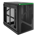 APC NetShelter AR118SM, 18U, wandmontage server rack Zwart/groen, 60(b) x 80(h) x 103,7(d) cm, UPS-diepte zijmontage