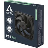 ARCTIC P14 Pro case fan Zwart, 140 x 140 x 27 mm, PWM