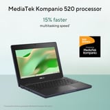 ASUS Chromebook CR11 CZ1104CM4A-NS0172 11.6"  laptop Grijs | MediaTek Kompanio 540 | Arm Mali-G57 MC2 | 8 GB | 64 GB eMMC | Touch
