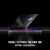 ASUS ROG Strix SCAR 18 G835LWG-TQ327W 18"  gaming laptop Zwart | Core Ultra 9 290HX Plus | RTX 5080 | 32 GB | 2 TB SSD