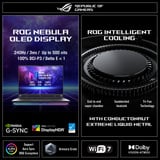 ASUS ROG Strix SCAR 18 G835LWG-TQ327W 18"  gaming laptop Zwart | Core Ultra 9 290HX Plus | RTX 5080 | 32 GB | 2 TB SSD