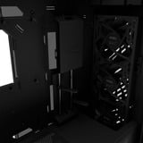 ASUS  midi tower behuizing Zwart | 4x USB-A | 1x USB-C | RGB | Window