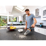 BLACK+DECKER NVC115BJL-QW 3.6V 1.5Ah Kruimeldief handstofzuiger Zwart, Incl. Jack-Plug lader