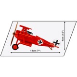 COBI Historical Collection - Fokker Dr.1 Red Baron Constructiespeelgoed Schaal 1:32
