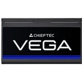 Chieftec VEGA PPG-850-S 850 watt voeding  Zwart, 4x PCIe