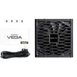 Chieftec VEGA PPG-850-S, 850 Watt voeding  Zwart, 1x 12 Pin High Power GPU, 4x PCIe