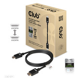 Club 3D Gecertificeerde Ultra High Speed HDMI 2.1 kabel Zwart, 1 meter, 8K