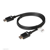 Club 3D Gecertificeerde Ultra High Speed HDMI 2.1 kabel Zwart, 1 meter, 8K