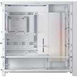 Corsair FRAME 5000D RS ARGB midi tower behuizing Wit | 4x USB-A | 1x USB-C | RGB | Tempered Glass