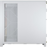 Corsair FRAME 5000D RS ARGB midi tower behuizing Wit | 4x USB-A | 1x USB-C | RGB | Tempered Glass