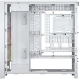 Corsair FRAME 5000D RS ARGB midi tower behuizing Wit | 4x USB-A | 1x USB-C | RGB | Tempered Glass