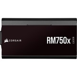 Corsair RM750x Shift 750W voeding  Zwart, 1x 12VHPWR, 3x 6+2-pin PCIe, Kabel-management