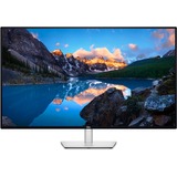Dell UltraSharp U4323QE 43" 4K Ultra HD monitor Zwart/zilver, 2x DisplayPort, 2x HDMI, 1x USB-C, 4x USB-A, 1x RJ-45