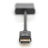 Digitus DisplayPort verloopkabel adapter Zwart