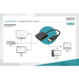 Digitus  adapter Zwart