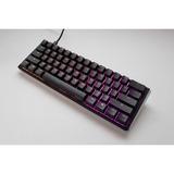 Ducky One 3 Classic Mini, toetsenbord Zwart/wit, US lay-out, Cherry MX Speed Silver, RGB led, Double-shot PBT, Hot-swappable, QUACK Mechanics, 60%