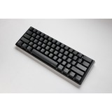 Ducky One 3 Classic Mini, toetsenbord Zwart/wit, US lay-out, Cherry MX Speed Silver, RGB led, Double-shot PBT, Hot-swappable, QUACK Mechanics, 60%