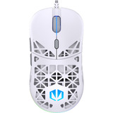 ENDORFY LIV Onyx White gaming muis Wit, 12.000 DPI, ARGB