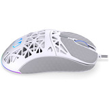 ENDORFY LIV Onyx White gaming muis Wit, 12.000 DPI, ARGB