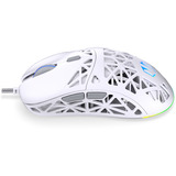 ENDORFY LIV Onyx White gaming muis Wit, 12.000 DPI, ARGB