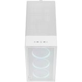 Fractal Design Epoch XL TG RGB midi tower behuizing Wit | 2x USB-A | 1x USB-C | RGB | Tempered Glass