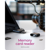 ICY BOX IB-CR204-CU3 2-in-1 kaartlezer Zwart