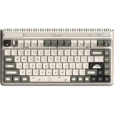 Iqunix OG80 Hitchhiker Wireless Mechanical Keyboard Grijs, US lay-out (QWERTY), Cherry MX Silent Red, 80% (TKL)	, RGB leds, Hot-swappable, PBT, 2.4GHz | Bluetooth 5.1 | USB-C