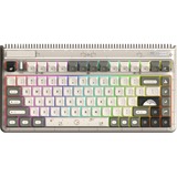 Iqunix OG80 Hitchhiker Wireless Mechanical Keyboard Grijs, US lay-out (QWERTY), Cherry MX Silent Red, 80% (TKL)	, RGB leds, Hot-swappable, PBT, 2.4GHz | Bluetooth 5.1 | USB-C