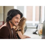 Jabra Evolve2 75 headset Zwart, Link380a, Microsoft Teams