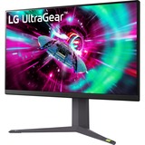 LG UltraGear 32GR93U-B 31.5" 4K UHD gaming monitor Zwart, 2x HDMI, 1x DiplayPort, USB-A, USB-B, 144 Hz