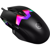 LORGAR MSP80 gaming muis Zwart, 100 - 26000 dpi, RGB, RGB display