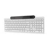 Lenovo 800 Self-Charging Bluetooth Keyboard Wit, US lay-out (QWERTY), Plunger, 100%, Plunger switch, Bluetooth 5.1, USB-C