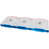 Lian Li UNI FAN TL FLEX Reverse 120 Wireless RGB case fans Wit, 3 stuks, 120 x 124 x 28 mm, PWM, 3 stuks, Incl. Controller