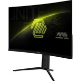 MSI MAG 321CUPDF 31.5" 4K UHD Curved gaming monitor Zwart, 2x HDMI, DisplayPort, USB-C, AMD Free-Sync, 160 Hz / 320 Hz