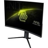 MSI MAG 321CUPDF 31.5" 4K UHD Curved gaming monitor Zwart, 2x HDMI, DisplayPort, USB-C, AMD Free-Sync, 160 Hz / 320 Hz