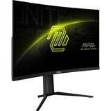 MSI MAG 321CUPDF 31.5" 4K Ultra HD curved gaming monitor Zwart, 1x DisplayPort, 2x HDMI, 1x USB-C, 160 Hz / 320 Hz