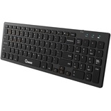 Qware Oldham draadloos toetsenbord Zwart, EU lay-out (QWERTY), Scissor switches, 2,4 GHz USB | Bluetooth