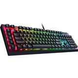 Razer BlackWidow V4 X RGB mechanisch gaming toetsenbord Zwart, US lay-out (QWERTY), Razer Green, 100%