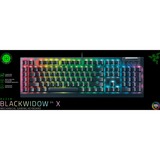 Razer BlackWidow V4 X RGB mechanisch gaming toetsenbord Zwart, US lay-out (QWERTY), Razer Green, 100%