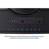 Samsung Odyssey G7 S40FG756EU 40" 4K UHD Curved UltraWide gaming monitor Zwart, 180 Hz, HDMI, DisplayPort, USB, AMD FreeSync