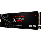 SanDisk Optimus GX PRO 8100 2 TB SSD Zwart, PCIe 5.0 x4, NVMe, M.2 2280