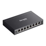 TP-Link Omada ES208GP 8-Poort Gigabit Easy Managed Switch Zwart, 8x PoE+