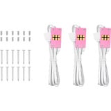 Thermaltake CT120 EX ARGB Sync PC Cooling Fan Pink (3-Fan Pack) case fans Pink, 3 stuks, 120 x 120 x 25 mm, PWM