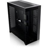 Thermaltake CTE E600 MX midi tower behuizing Zwart | 2x USB-A | 1x USB-C | Window