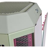 Thermaltake The Tower 300 - Matcha Plum mini tower behuizing Lichtgroen/roze | 3x USB-A | Tempered Glass